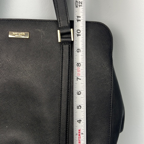 Kate Spade Newbury Lane Miles Black Saffiano Leather Shoulder Bag - Picture 5 of 9